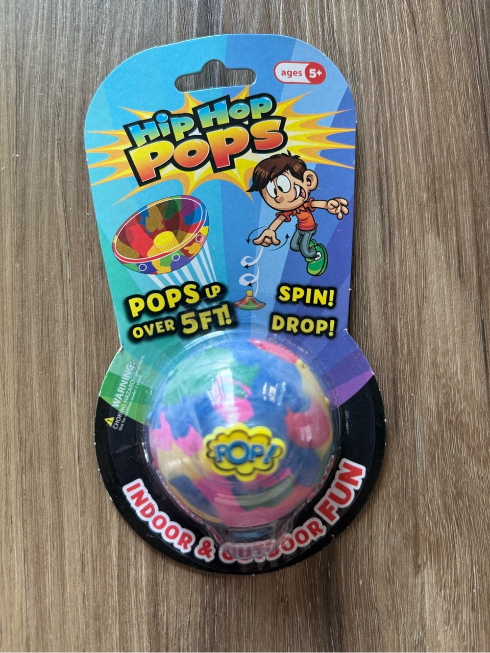 Colorful Popper Ball Toy - Multicolor
